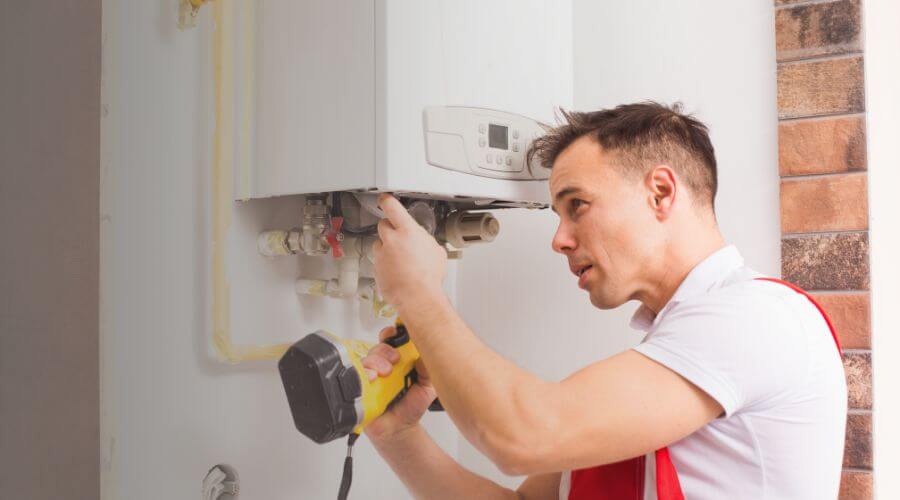 Professional water heater repair in White Cottage, OH